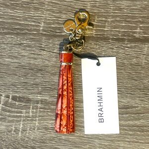 NWT Brahmin Rose Quartz Reya Tassel
